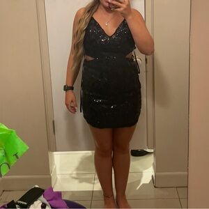 Windsor Black Sequin Dress